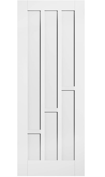 LPD Coventry White Primed 6 Panel Internal Door