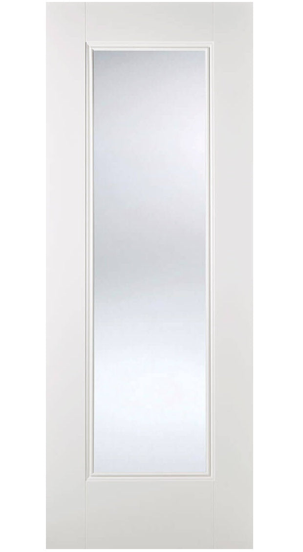 LPD Eindhoven Glazed 1L Traditional White Primed Internal Door