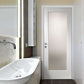 LPD Shaker Style Pattern 10 Frosted Glazed White Primed Door