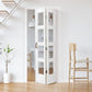 LPD Shaker Style Glazed White Primed Bi-Fold Door