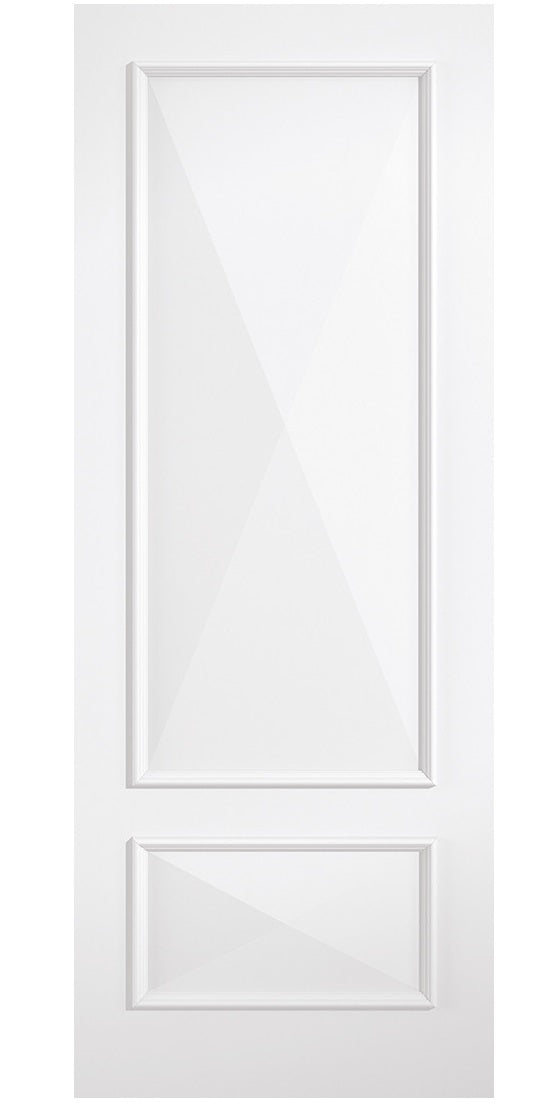 LPD Knightsbridge 2 Panel Traditional White Primed Internal Door