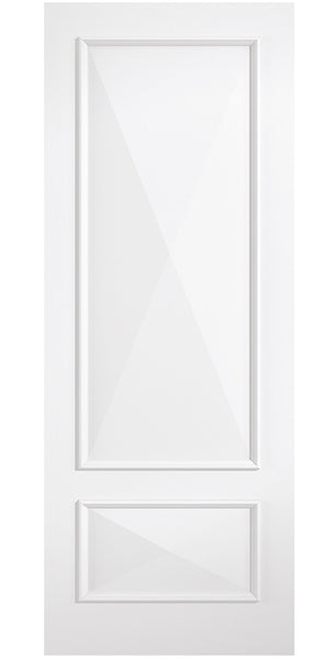 LPD Knightsbridge 2 Panel Traditional White Primed Internal Door
