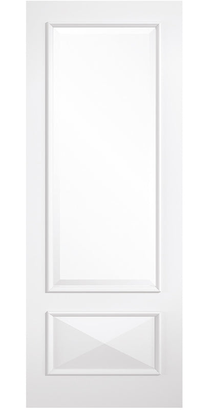 LPD Knightsbridge Glazed Traditional White Primed Internal Door