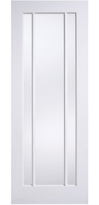 LPD Lincoln Glazed 3L White Primed Internal Door