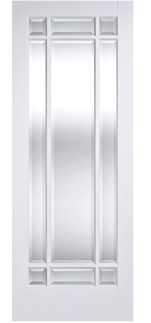 LPD Manhattan Glazed White Primed Internal Door