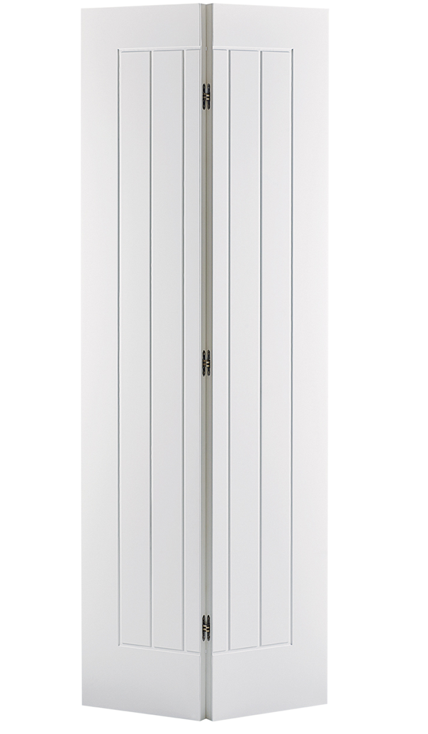 LPD Mexicano White Primed Bi-Fold Internal Door