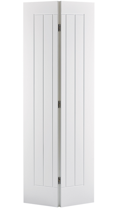 LPD Mexicano White Primed Bi-Fold Internal Door