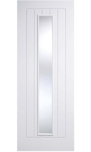 LPD Mexicano White Primed 1 Light Glazed Internal Door