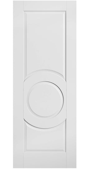 LPD Montpellier Decorative White Primed FD30 Fire Door