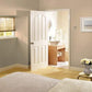 LPD Textured Mayfair White Primed Internal Door