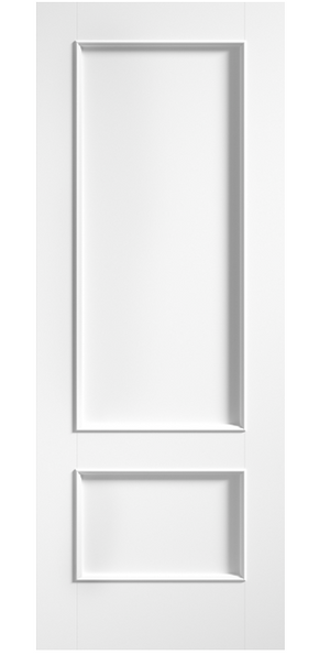 LPD Murcia 2 Panel Traditional White Primed Internal Door