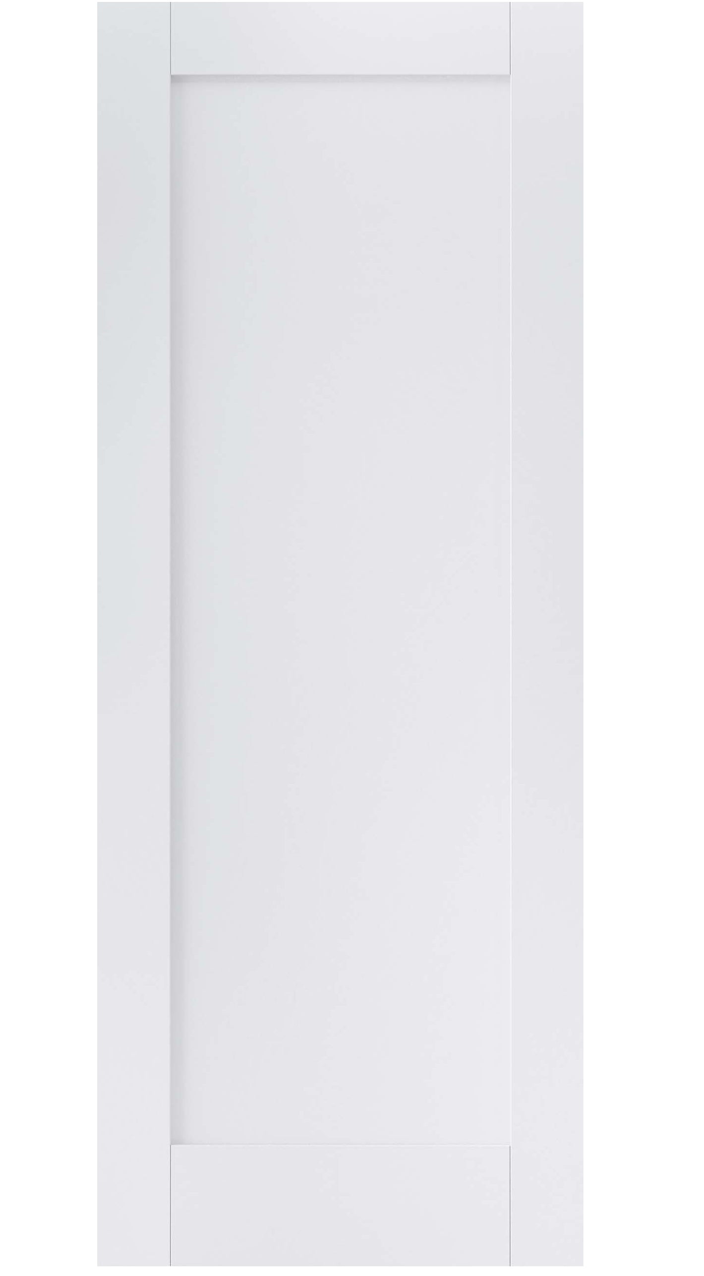 LPD Shaker Style Pattern 10 One Panel White Primed Door