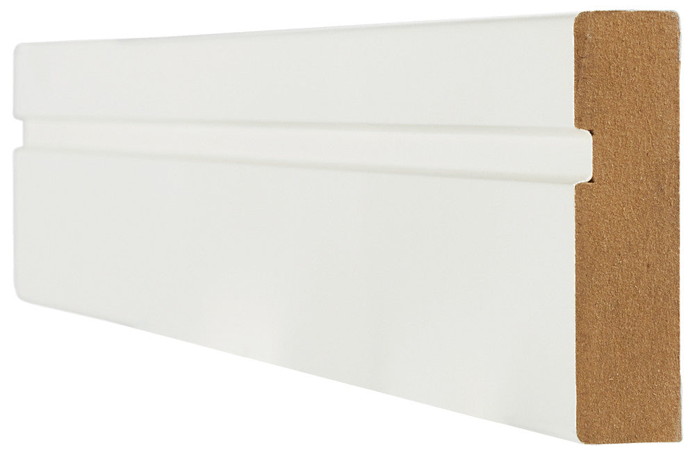 LPD White Primed Single Grooved Architrave Pack (4 x 2.2m lengths & 2 x 1.1m lengths)