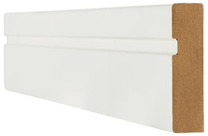 LPD White Primed Single Grooved Architrave Pack (4 x 2.2m lengths & 2 x 1.1m lengths)