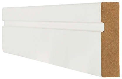 LPD White Primed Single Grooved Architrave Pack (4 x 2.2m lengths & 2 x 1.1m lengths)