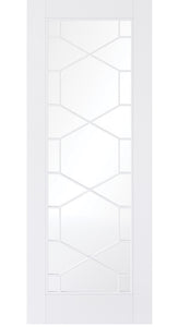 LPD Orly Decorative Glazed Traditional White Primed Internal Door