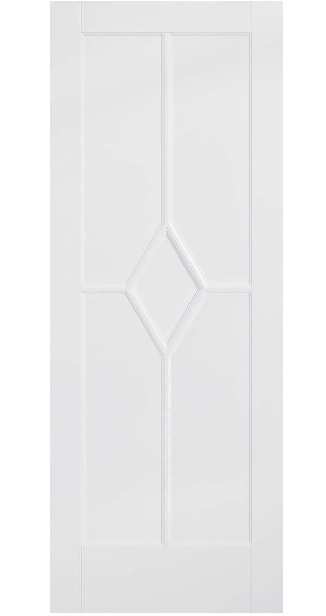 LPD Reims Decorative White Primed Internal Door