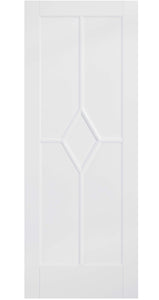 LPD Reims Decorative White Primed Internal Door