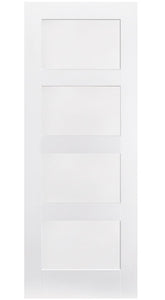 LPD Shaker Style 4 Panel White Primed Internal Door