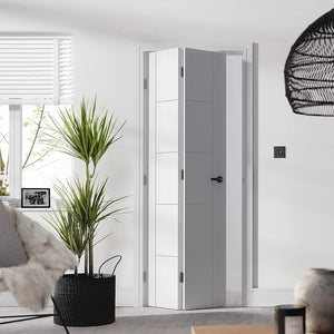 LPD Vancouver White Primed Bi-Fold Internal Door