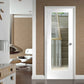 LPD Shaker Style Pattern 10 Clear Glazed White Primed Door